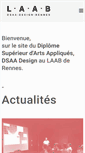 Mobile Screenshot of laab.fr